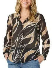 [Gordon Smith] Wellington Shirt in Caramel/Black