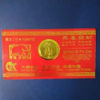 在飛比找蝦皮購物優惠-硬幣卡私人發行新年 1997 年 CTC 節假日 Tasek