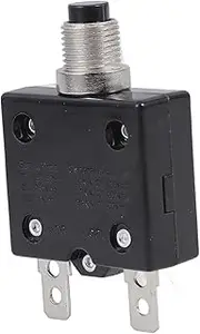 Mobestech Circuit Breaker Protection Reset Circuit Breaker 50v Dc Circuit Breaker Circuit Breaker for Car Marine Circuit Breaker Car Circuit Breaker Automobile Circuit Breaker Iron