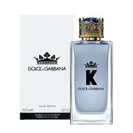 DOLCE & GABBANA K 王者之心 男性淡香水 100ML TESTER-環保盒有蓋