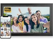 Digital Picture Frame 15.6 Inch WiFi Smart Digital Photo Frame 32GB Memory,