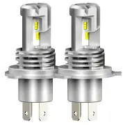 AUXITO H4 LED Headlight Bulb Conversion Kit High Low Beam Lamp 6500K Super White (for: Smart)