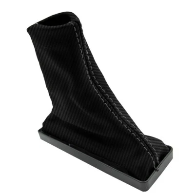 E Brake Boot PVC Carbon for Land Rover Range Rover P38 96-02 Gray Stitch