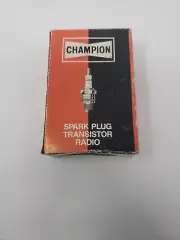 Champion Spark Plug Transistor Radio
