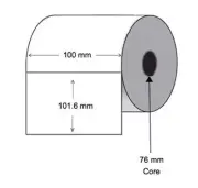 Barcode Labels 100 x 100MM 76MM CORE Thermal Printer 617218 Box of 3 Rolls