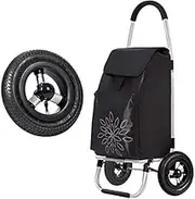 FSNEODYV Shopping Trolley， Inflatable Wheeled Shopping Trolley Bag with Heavy Duty Collapsible Rolling Cart Lightweight