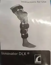 BNIB NEW Innovator DLX Post Op Knee Brace OSSUR Med 423100 Cool Model