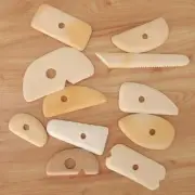 11 Pieces Wooden Polymer Clay Ceramic Shaping Tools DIY Hand