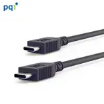 【PQI 勁永】U-CABLE TYPE C TO C 100CM 傳輸線(TYPE-C接頭、支援3A快速充電)