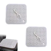 2pcs Electric Heating Pad Multipurpose Pad for Cramps Relief Back Neck Shoulder Pain Relief