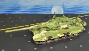 Chinese Type 99 main battle tank Early Digital Camouflage 1/72 DIECAST MODEL