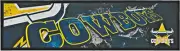 Cowboys NRL Bar Runner Mat Rubber Backed Official COWBOYS Merchandise Sporting