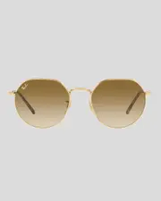 [Ray-Ban] Ray-Ban Women's Jack Rb3565 Sunglasses in Gold One Size Gold