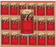 Coca-Cola Vanilla Soda Pop Zero Sugar, 12 fl oz, Pack of 18