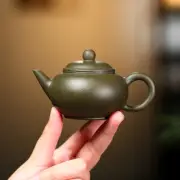 tea pot 3.4oz level pot marked handmade small kungfu tea pot zisha green clay