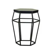 Modern Furniture FORD 46x46cm Side Table/Stool - Black