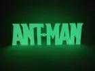 Ant-Man GITD Display Sign Glow in the Dark
