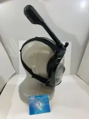 Snorkel Scuba Full Face Mask Swimming Underwater Diving With GoPro Mount S/M