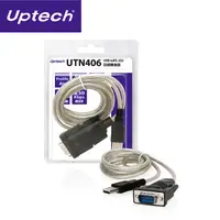 在飛比找PChome24h購物優惠-Uptech 登昌恆 UTN406 USB to RS-23