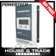 PowerTech Solar Charge Controller w/ LCD Display 12V/24V 30A MPPT MP3768