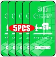 5x CLEAR Ceramic Screen Protectors for Samsung Galaxy A72, A73 5G, M52 5G, M53 5