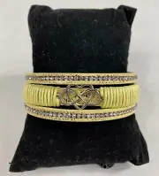 Paparazzi Hustlin Heart Yellow Urban Bracelet