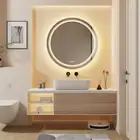 Jumbo Dimmable LED Circle Makeup Mirror IP44 Waterproof Demister Bathroom Mirror