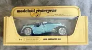 Matchbox Models of Yesteryear 1936 Jaguar SS100 Y-1. Metallic Baby Blue. 1978