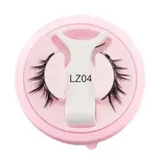 Lashie - Natural Magnetic Multipack False Eyelashes (Various Designs) LZ04 - Black - One Size