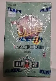 1992-1993 Fleer Ultra Basketball NBA Series 2 Box Jordan Pippen Shaq RC MINT