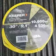 Keeper 02942 30-ft x 4-in 10,000-lb Vehicle Recovery Tow Strap NEW