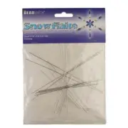Beadsmith DIY Wire Snowflakes Craft Beading Decoration Xmas Holiday Size Options