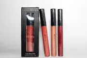 Sheer Cover Lip Gloss Trio in ROSE, SWEET PEACH & RICH BERRY
