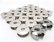 KUNPENG - 20 BOBBINS 9033 & 2 Regular Bobbin Cases 9076NBL - fit for PFAFF 138 238 438 1222 Sewing