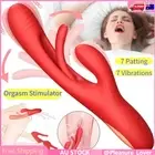 Rabbit Clitoris Vibrator Powerful G Spot Orgasm Stimulator Massager Sex Toy