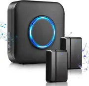Wireless Door Chime, BITIWEND Door Alarm Sensor Door Open Window Alarm