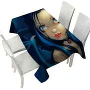 Faces of Faery #113 Vampire Dragon Winged Girl Tablecloth