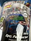 Jay Franco Marvel Avengers Comics Super Hero 5 Piece Full Bed Set Full,
