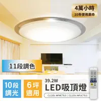 在飛比找PChome24h購物優惠-【IRIS OHYAMA】LED圓盤吸頂燈6.0系列可調光/