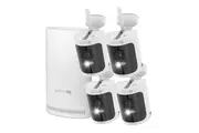Swann AllSecure4K 100% Wireless Security Kit with 4 x Cameras & Hub
