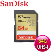 在飛比找myfone網路門市優惠-【限時免運】SanDisk 64GB Extreme SDX