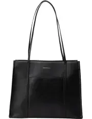 [Mocha] Stella Tote Bag in Black