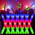 LED Foam Glow Sticks, 38PCS Glow Sticks Bulk, Glow in The Dark Party Supplies...