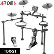8 Piece Electric Electronic Drum Kit Mesh Heads Mesh Pads Drum Set Aroma TDX-21