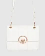 White Sierra Pouch Crossbody Bag