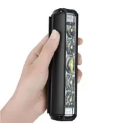 TDR LED Bike Headlight LED Light Bar 4 Light Modes USB Charging Bicycle Accessories