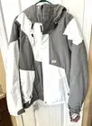 Volcom Men’s Snowboard Jacket, Men’s Volcom Size M, Gray & White Snowboarding