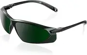 Lanieney Red Light Therapy Goggles, Protective Laser Safety Glassses, Eyes Protection NIR Goggles for Red Light Therapy from 200-2000nm, Dark Green