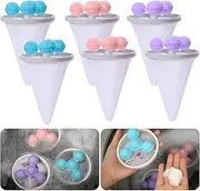 UOEPOWA 6 Pcs Upgraded Floating Lint Catcher for Washing Machine, Reusable Hair Filtering Mesh Bags for Pet Fur, Lint, and Debris Removal, Protects Washing Machine and Ensures Clean Clothes