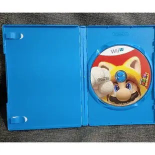 wii u 超級瑪利歐 3D世界 Super Mario 3D光碟遊戲二手